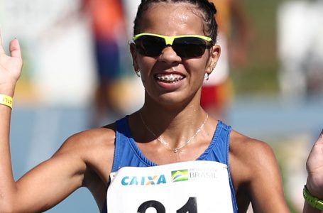 EM BRAGANÇA – Gabriela Muniz leva ouro na marcha atlética