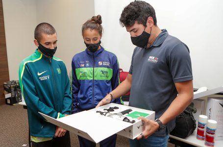 Atleta Marina de Siqueira é convidada para conhecer a Max Recovery