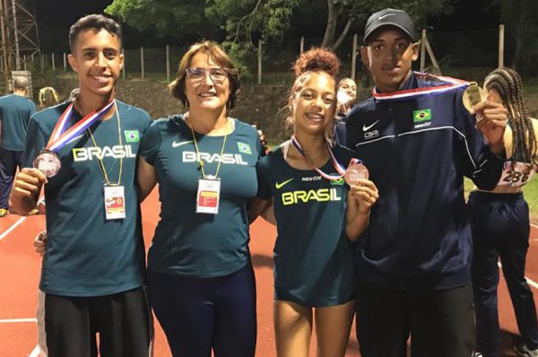 ATLETAS DO CASO CONQUISTAM TRÊS MEDALHAS NO CAMPEONATO SUL-AMERICANO SUB-18
